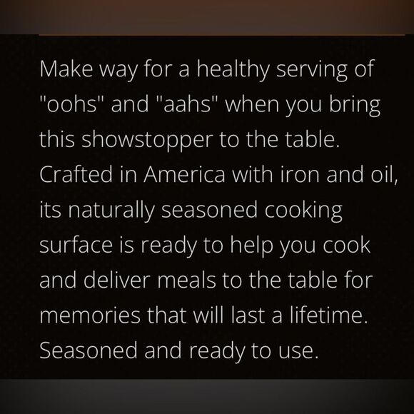 Lodge Red Oval Cast Iron Cooking Skillet. Cookware. Kitchen Tools. NEW. - Picture 4 of 7